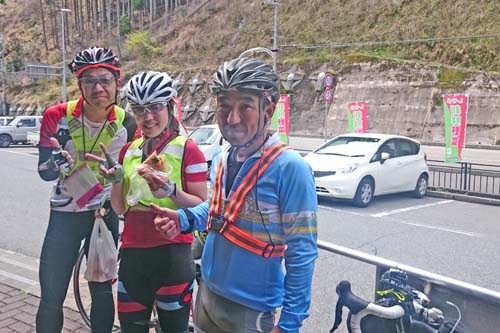 BRM415　枚方600　ロードバイクツーリング　道の駅みなみ波賀