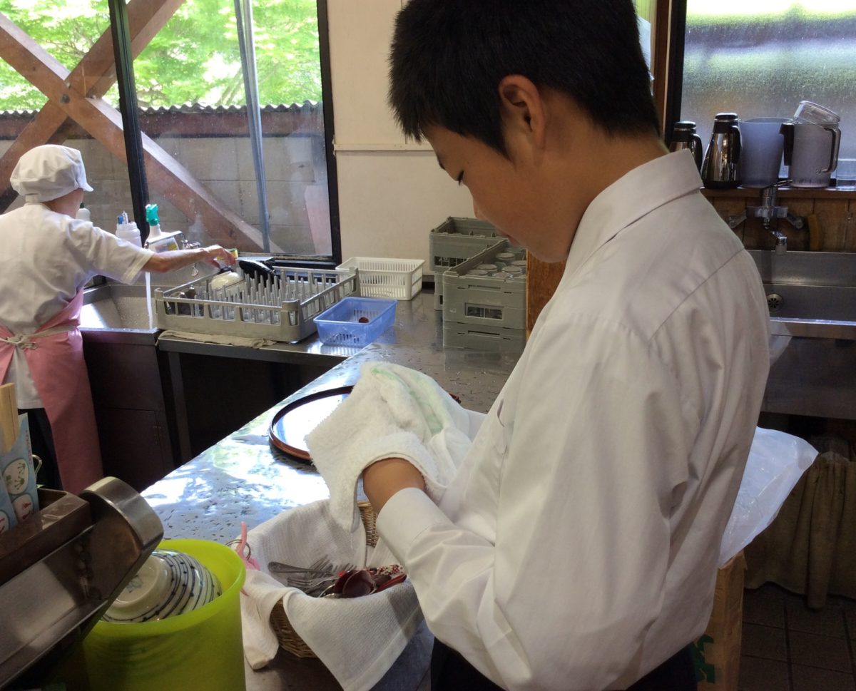 トライやるウィーク！道の駅みなみ波賀