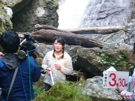 よみうりテレビ  す・またん　諸国アナ　生中継　波賀温泉楓香荘