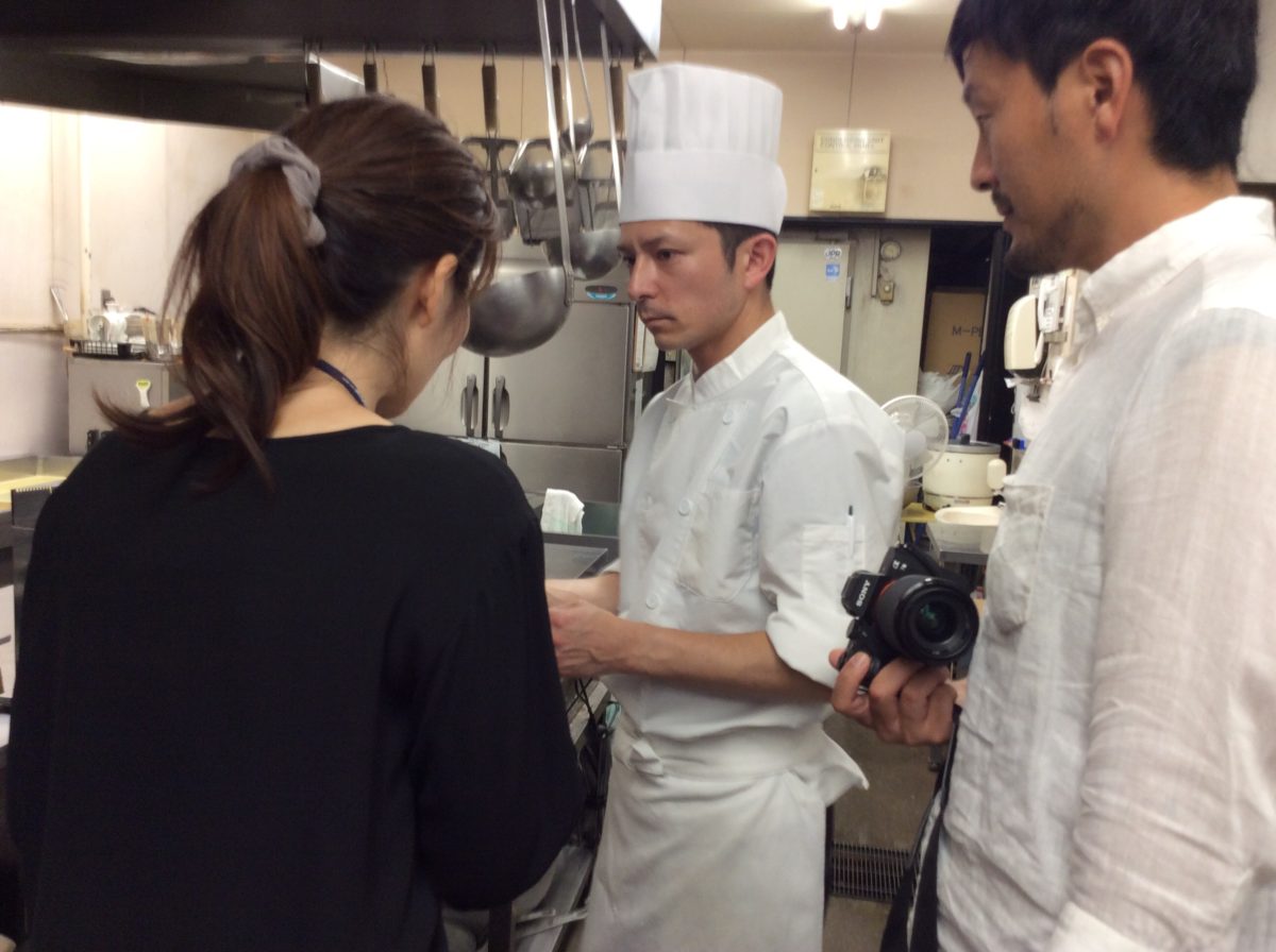 鹿肉(ジビエ)カレー取材受けました❗️ 道の駅みなみ波賀レストラン
