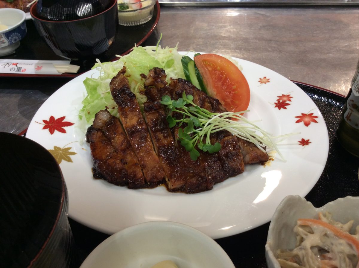 待望の雪❗️そして日替わり定食❗️  道の駅みなみ波賀