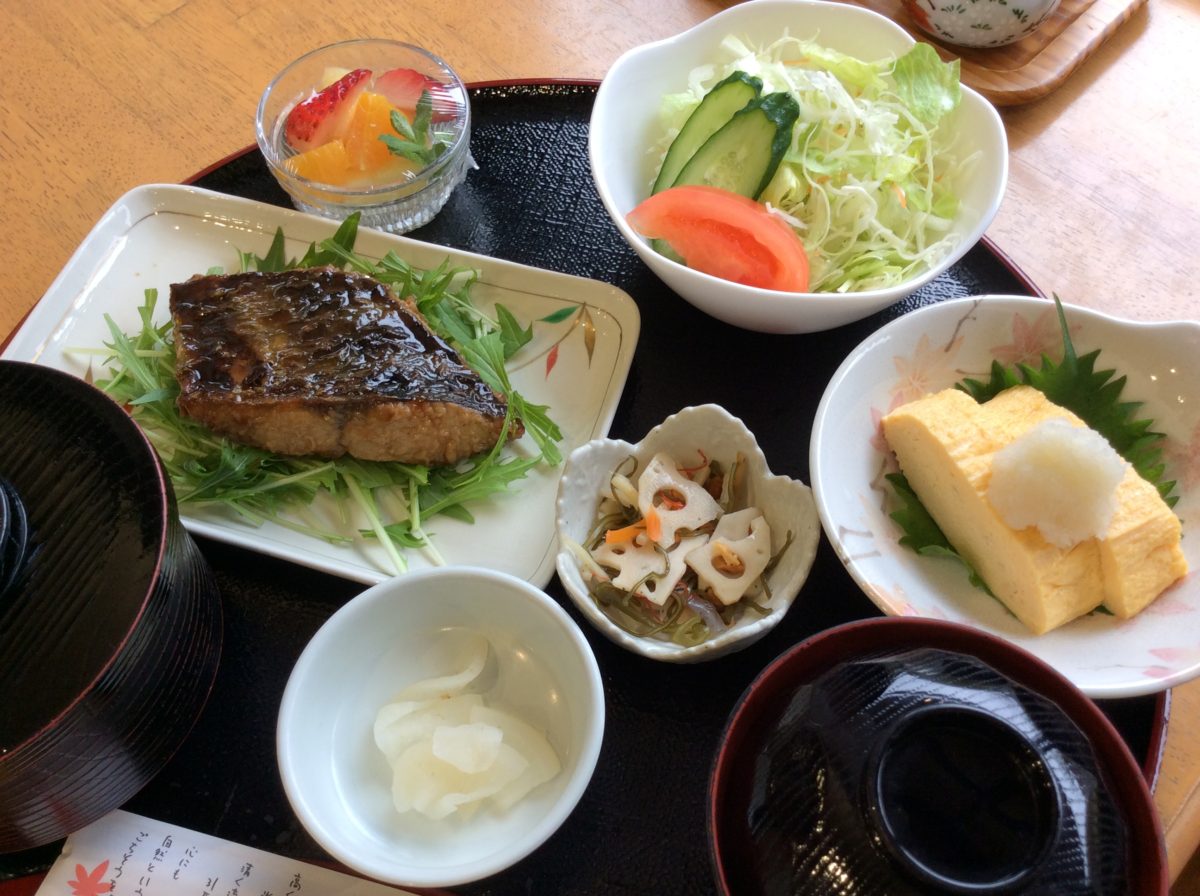 本日の日替わり定食❗️   道の駅みなみ波賀レストラン