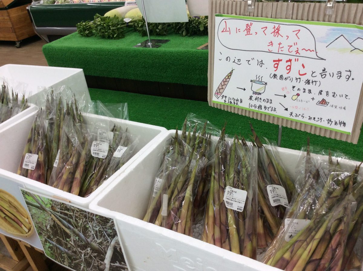 スズコ入荷❗️  道の駅みなみ波賀
